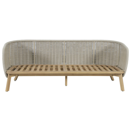 Set triple Norah de madera para exterior color natural - HUC