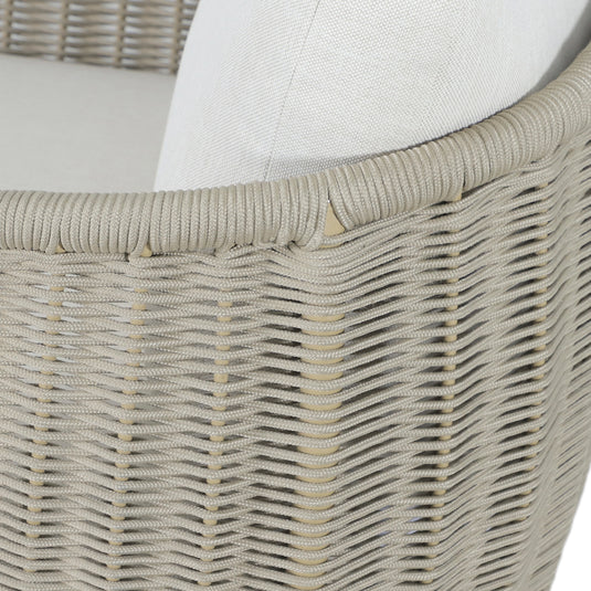Set triple Norah de madera para exterior color natural - HUC
