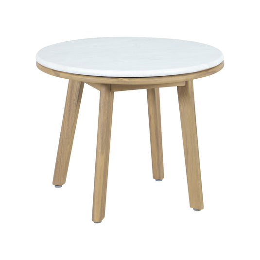 Set triple Norah de madera para exterior color natural - HUC