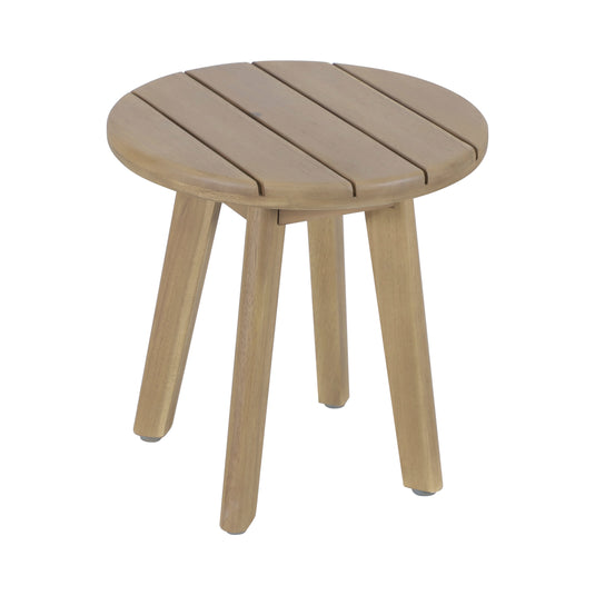 Set triple Norah de madera para exterior color natural - HUC