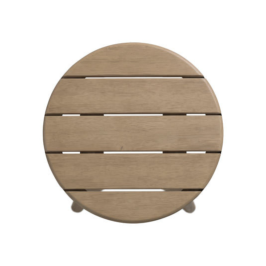 Set triple Norah de madera para exterior color natural - HUC