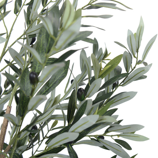 Planta Decorativa Artificial para Exterior y Interior con 1.8m Alto, NEW OLIVE TREE - 201018-180