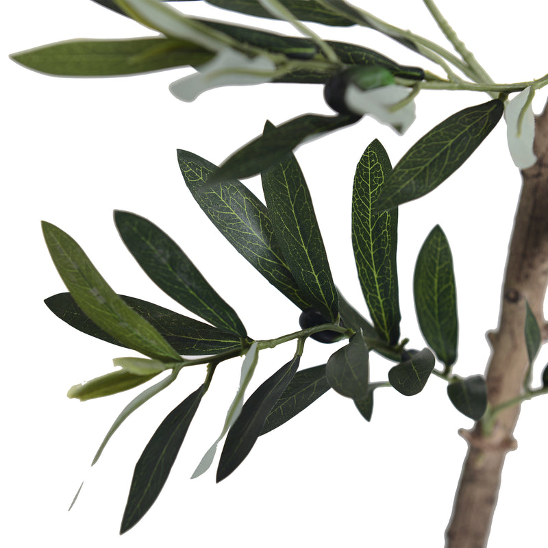 Cargue la imagen en el visor de la galería, Planta Decorativa Artificial para Exterior y Interior con 1.8m Alto, NEW OLIVE TREE - 201018-180

