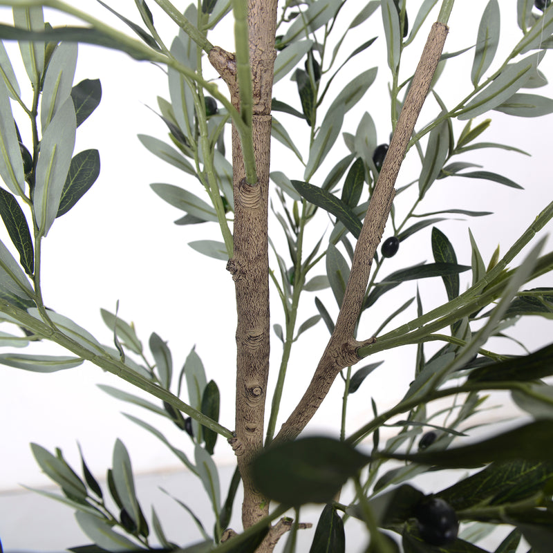 Cargue la imagen en el visor de la galería, Planta Decorativa Artificial para Exterior y Interior con 1.8m Alto, NEW OLIVE TREE - 201018-180
