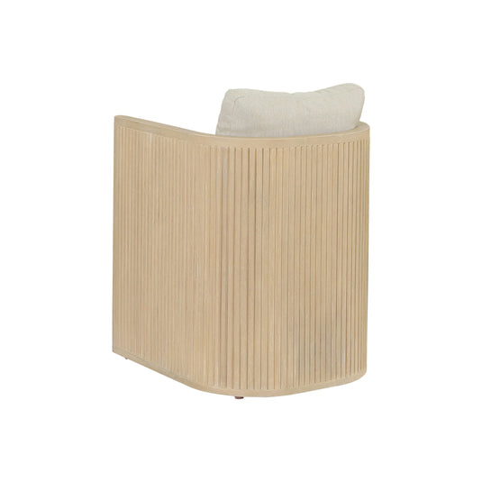 Comedor de Madera Ovalado Olympe con 8 sillas Olympe color natural - HUC29125-COM
