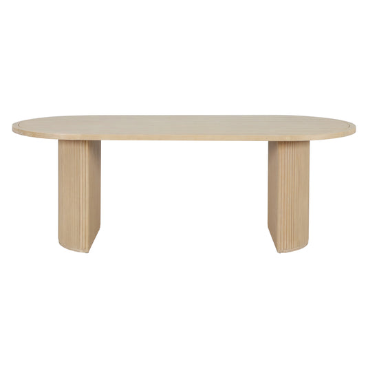 Mesa de Comedor Olympe 2.2M Color Beige - HUC29125