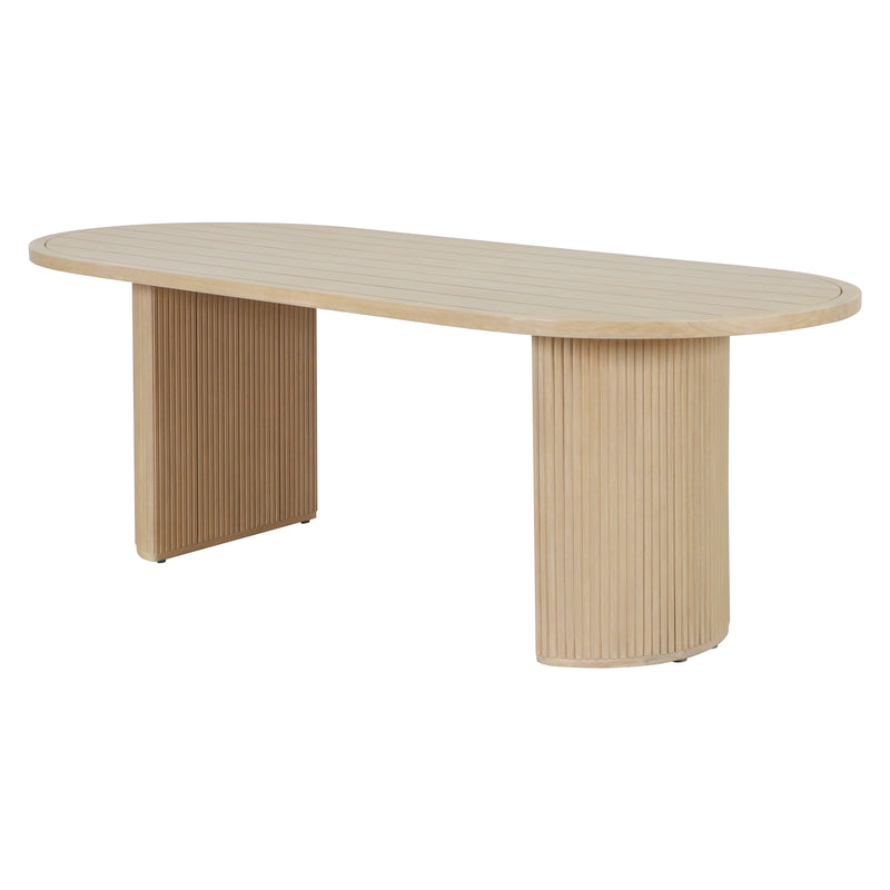 Cargue la imagen en el visor de la galería, Mesa de Comedor Olympe 2.2M Color Beige - HUC29125
