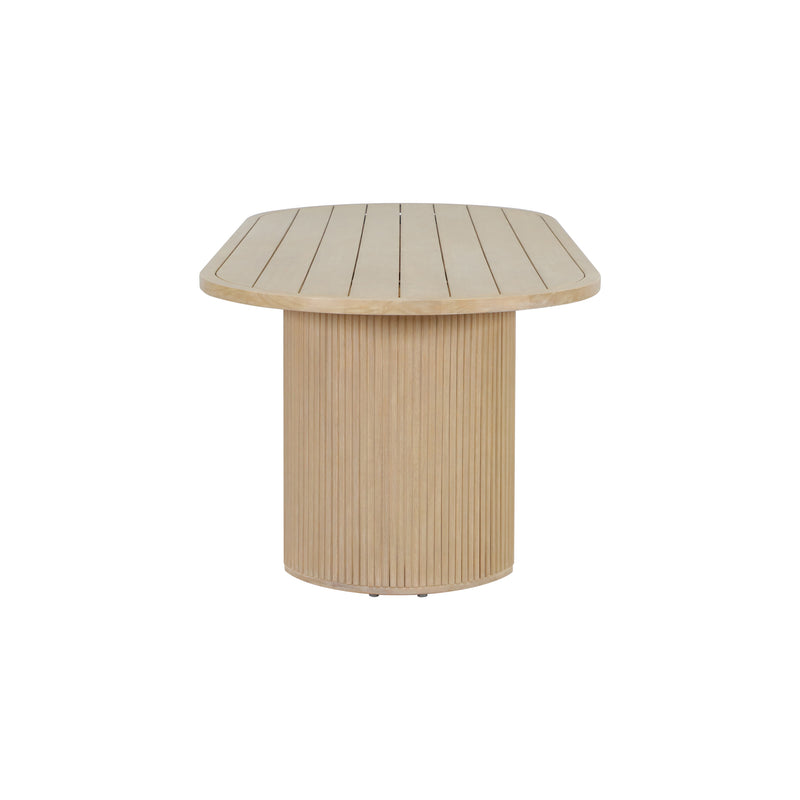 Cargue la imagen en el visor de la galería, Mesa de Comedor Olympe 2.2M Color Beige - HUC29125

