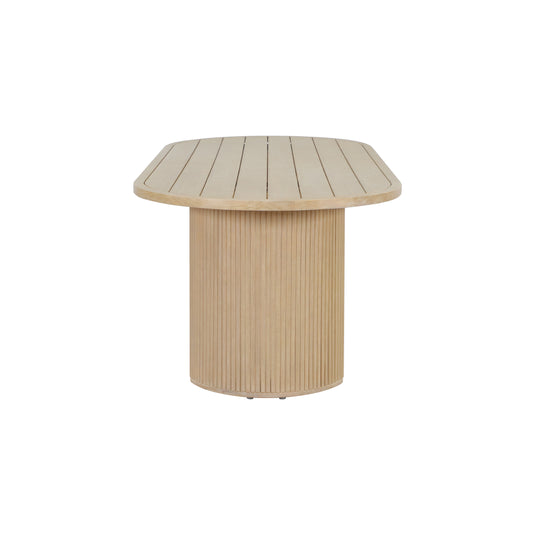 Mesa de Comedor Olympe 2.2M Color Beige - HUC29125
