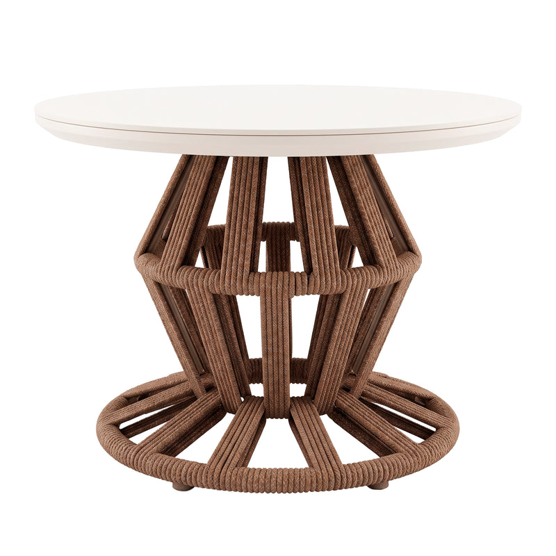 Load image into Gallery viewer, Albricci Bistro Table Diam. 50.2 cm Carbon color - GLA63232119WKD
