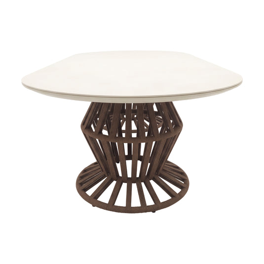 Mesa de comedor 2.8m OMNTE para interior, color café -  GL3AE-471105-9100KD