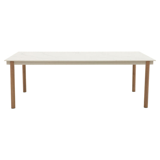 Mesa de Comedor 2.2M Orion, para exterior color natural - 63069