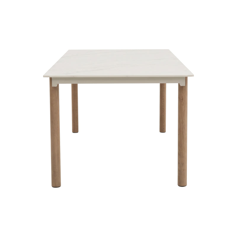 Cargue la imagen en el visor de la galería, Mesa de Comedor 2.2M Orion, para exterior color natural - 63069
