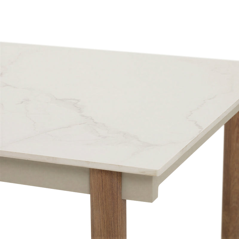 Cargue la imagen en el visor de la galería, Mesa de Comedor 2.2M Orion, para exterior color natural - 63069
