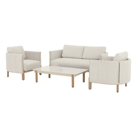 Set doble Orion de exterior color beige - 63074-72-73