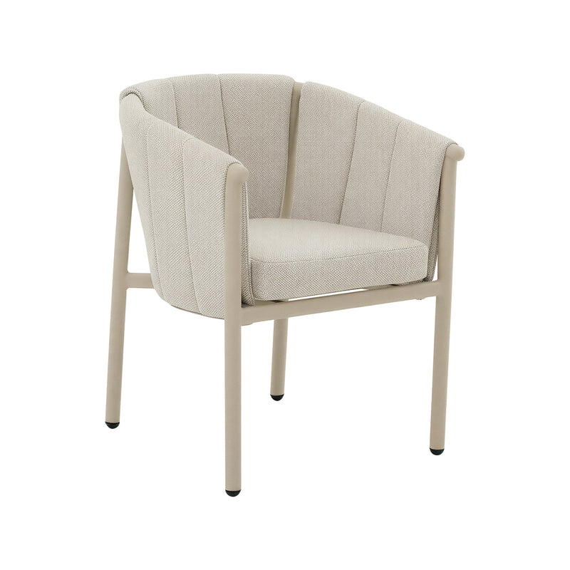 Load image into Gallery viewer, Silla para exterior Orion de Aluminio color natural - 63070
