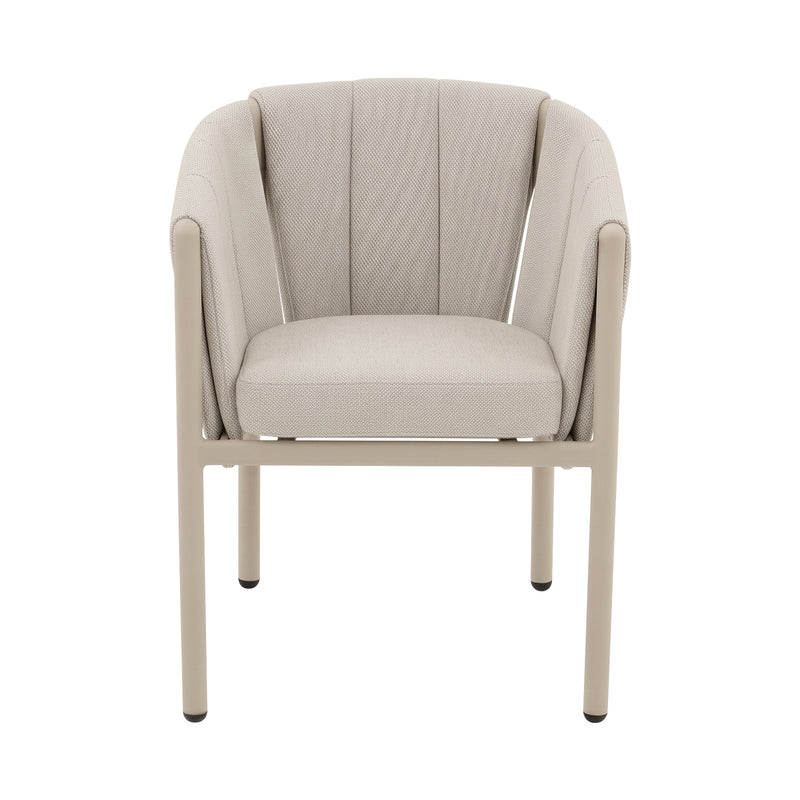 Load image into Gallery viewer, Silla para exterior Orion de Aluminio color natural - 63070
