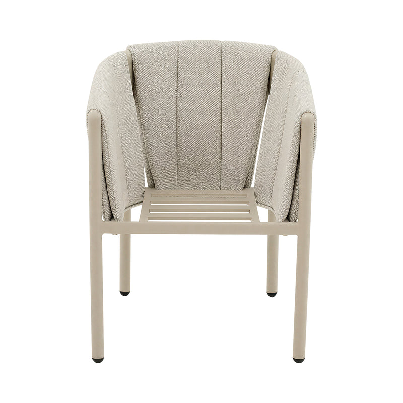 Load image into Gallery viewer, Silla para exterior Orion de Aluminio color natural - 63070
