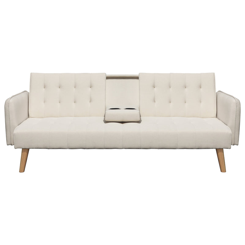 Cargue la imagen en el visor de la galería, Sofá cama OTIS color beige - YA604-BE
