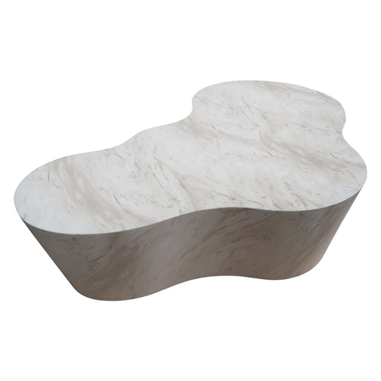 Mesa de centro para interior y exterior OTTO 1.4M modular, estilo marmoleado - HUC38243