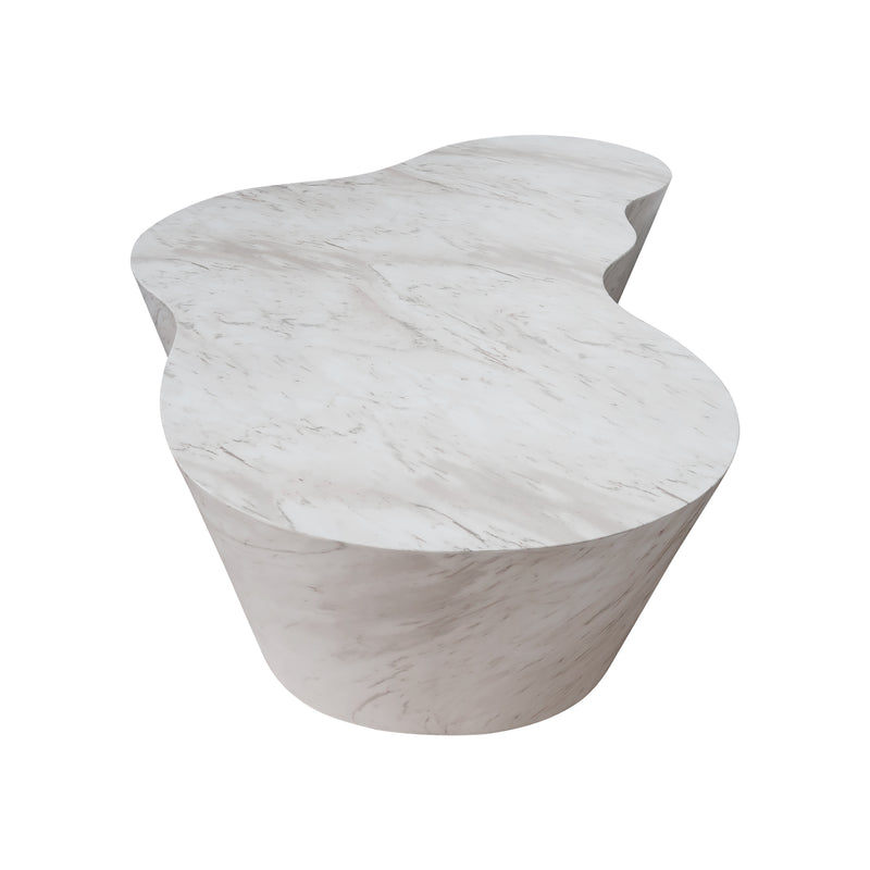 Cargue la imagen en el visor de la galería, Mesa de centro para interior y exterior OTTO 1.4M modular, estilo marmoleado - HUC38243
