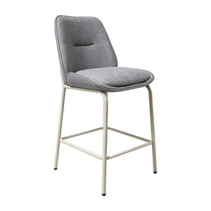 Silla alta de interior Owen color gris - 24063284