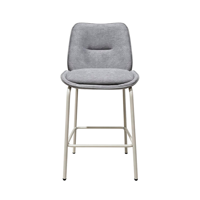 Load image into Gallery viewer, Silla alta de interior Owen color gris - 24063284
