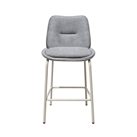 Silla alta de interior Owen color gris - 24063284