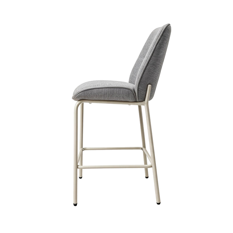 Load image into Gallery viewer, Silla alta de interior Owen color gris - 24063284
