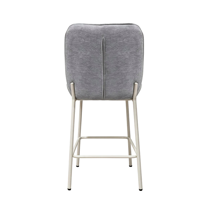 Load image into Gallery viewer, Silla alta de interior Owen color gris - 24063284
