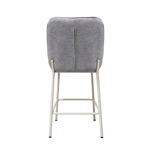Silla alta de interior Owen color gris - 24063284