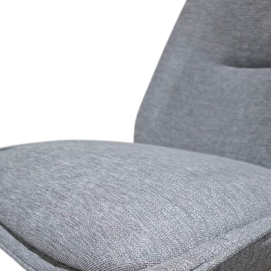 Silla alta de interior Owen color gris - 24063284