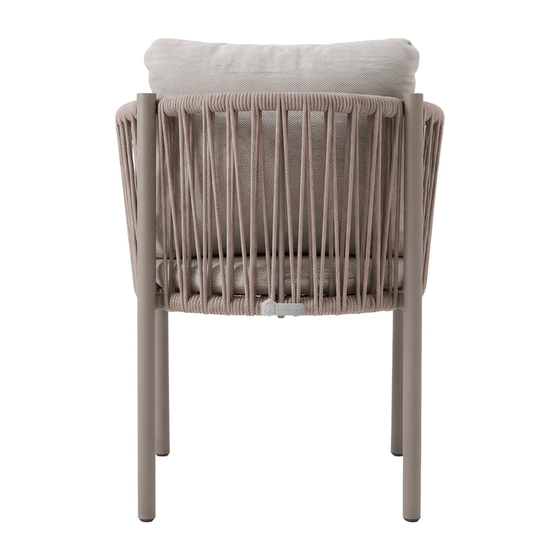 Cargue la imagen en el visor de la galería, Comedor Oxano 2M + 8 sillas Oxano color Champagne - GLAE-39794-8677KD-OCHO-2655KD
