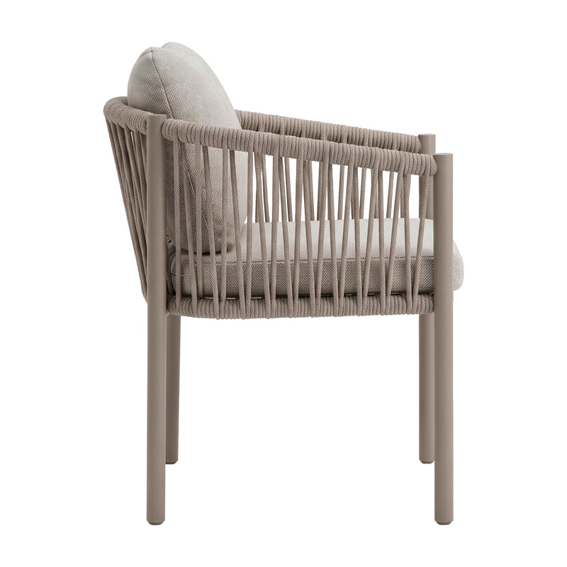 Cargue la imagen en el visor de la galería, Silla de aluminio Oxano color champagne - GLA-63475-265KD-CHAM
