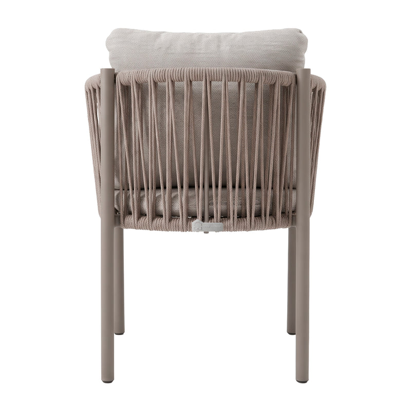 Cargue la imagen en el visor de la galería, Silla de aluminio Oxano color champagne - GLA-63475-265KD-CHAM
