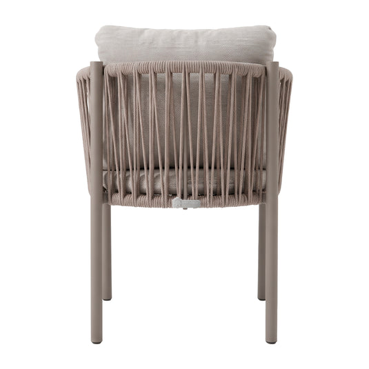 Silla de aluminio Oxano color champagne - GLA-63475-265KD-CHAM