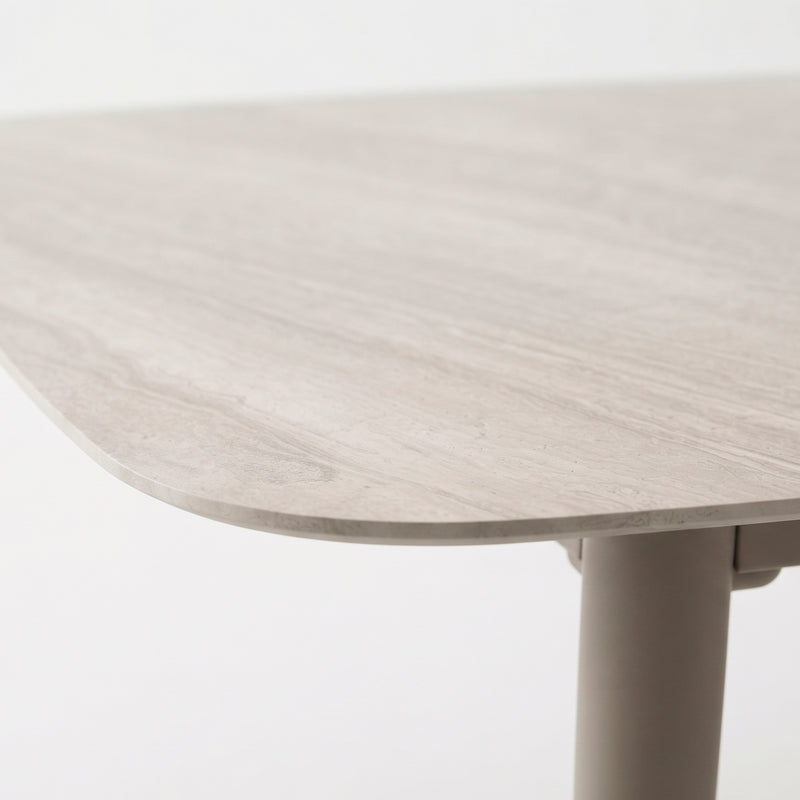 Load image into Gallery viewer, Tyson 2.2 M wooden dining table, natural color - HUC38319
