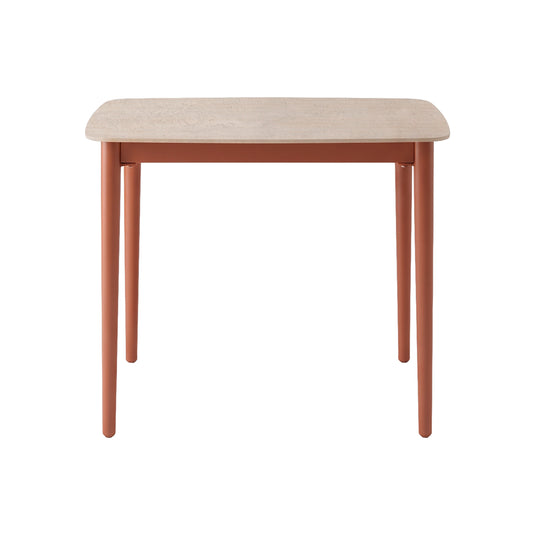 Mesa de comedor de exterior Oxano 2 M cubierta de cerámica, color natural -GLAE-39794-3831KD