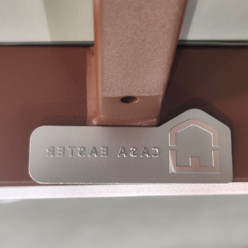 Cargue la imagen en el visor de la galería, Mesa de comedor de exterior Oxano 2 M cubierta de cerámica, color natural -GLAE-39794-3831KD
