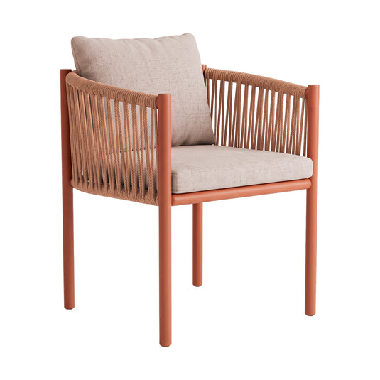 Silla de aluminio Oxano color natural - GLA-63475-210KD