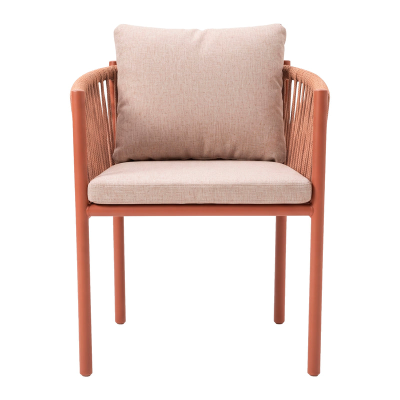 Cargue la imagen en el visor de la galería, Silla de aluminio Oxano color natural - GLA-63475-210KD
