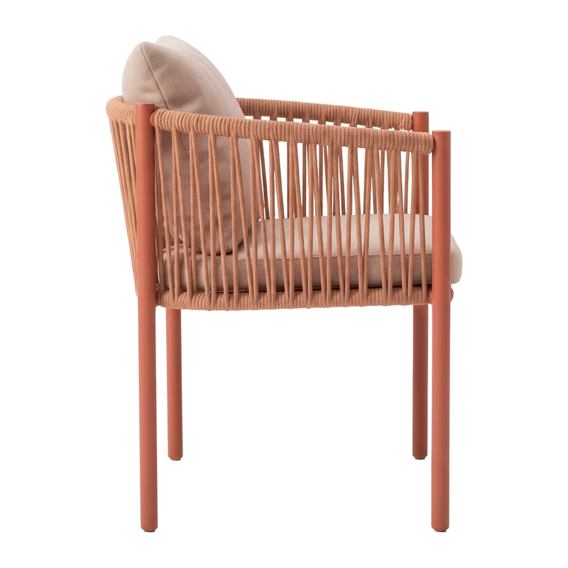 Cargue la imagen en el visor de la galería, Silla de aluminio Oxano color natural - GLA-63475-210KD
