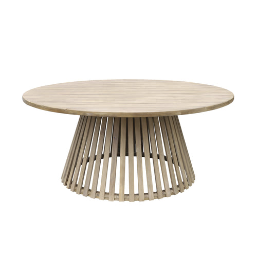 Mesa de comedor redonda 1.8 M PAIA, de madera - HUC28542