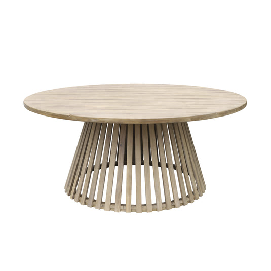 Mesa de comedor redonda 1.8 M PAIA, de madera - HUC28542