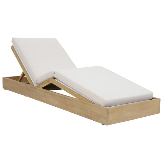 Camastro de madera con textileno Pangea color Natural - HUC261801