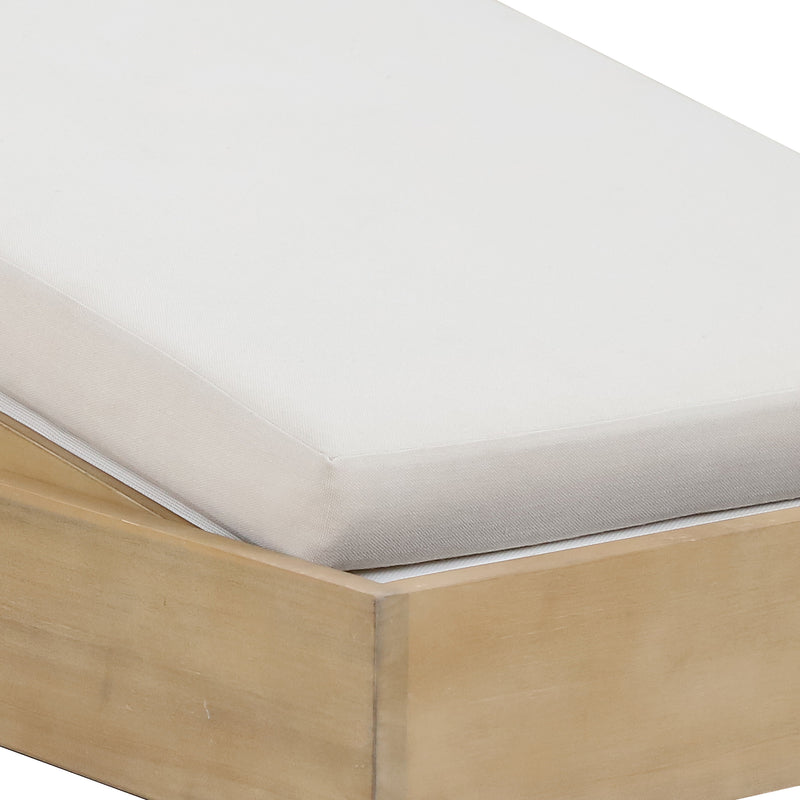 Cargue la imagen en el visor de la galería, Camastro de madera con textileno Pangea color Natural - HUC261801
