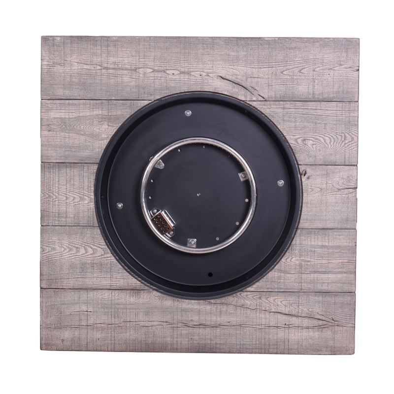 Load image into Gallery viewer, Square black fire pit - PDF210033
