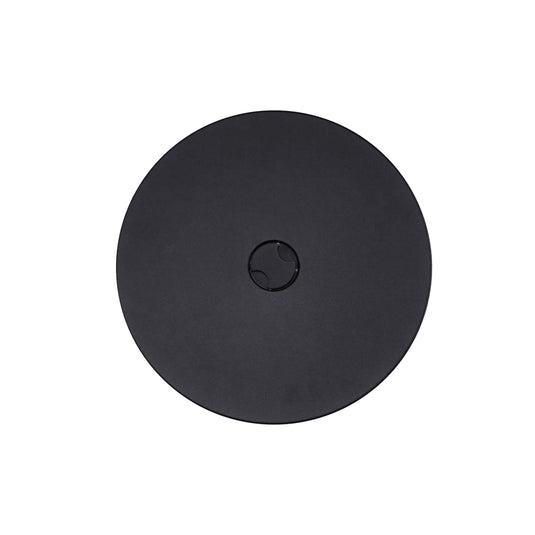 Square black fire pit - PDF210033