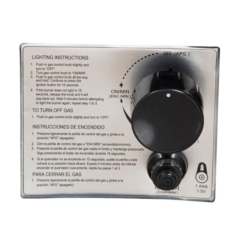 Cargue la imagen en el visor de la galería, Hoguera para fogata cuadrada color negro - PDF210061
