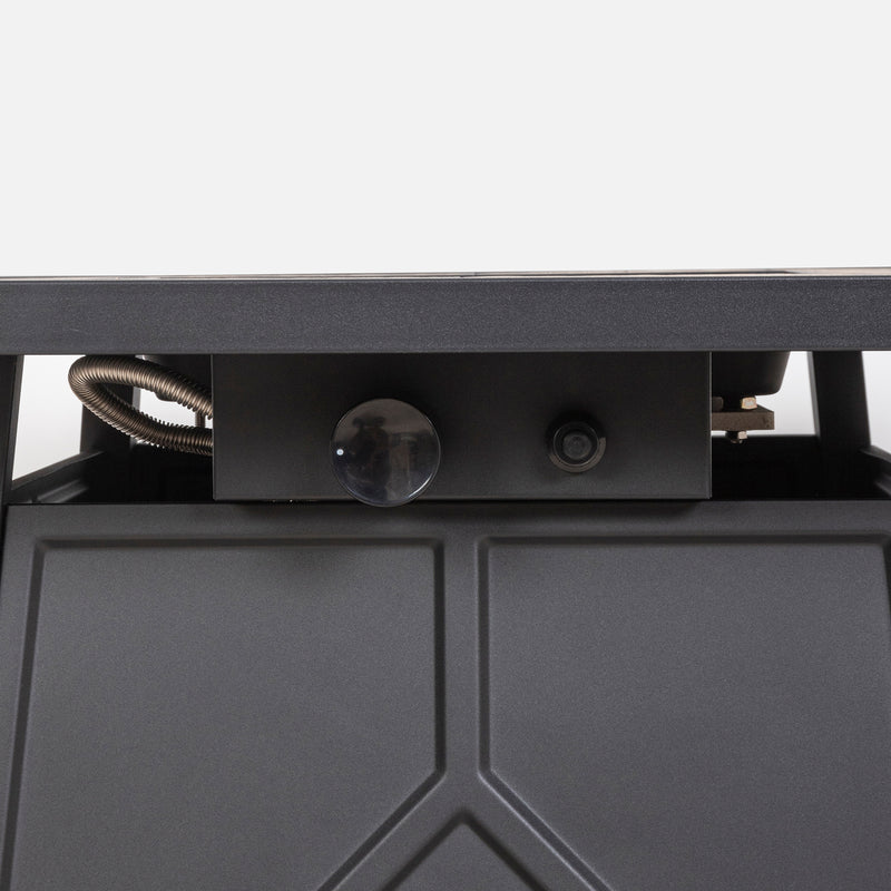 Cargue la imagen en el visor de la galería, Hoguera para fogata cuadrada color negro - PDF210061
